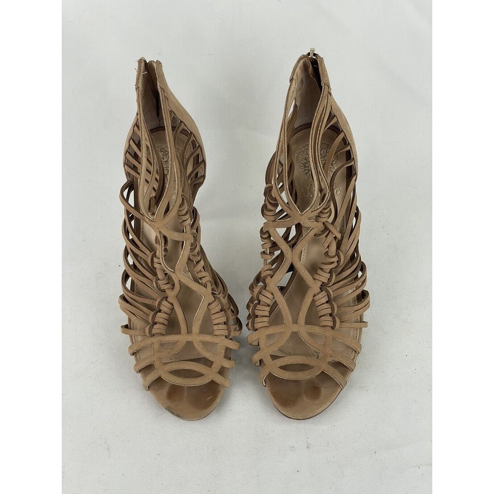 Vince Camuto Joshalan Strappy Cage Sandal High Heel Size (8M)